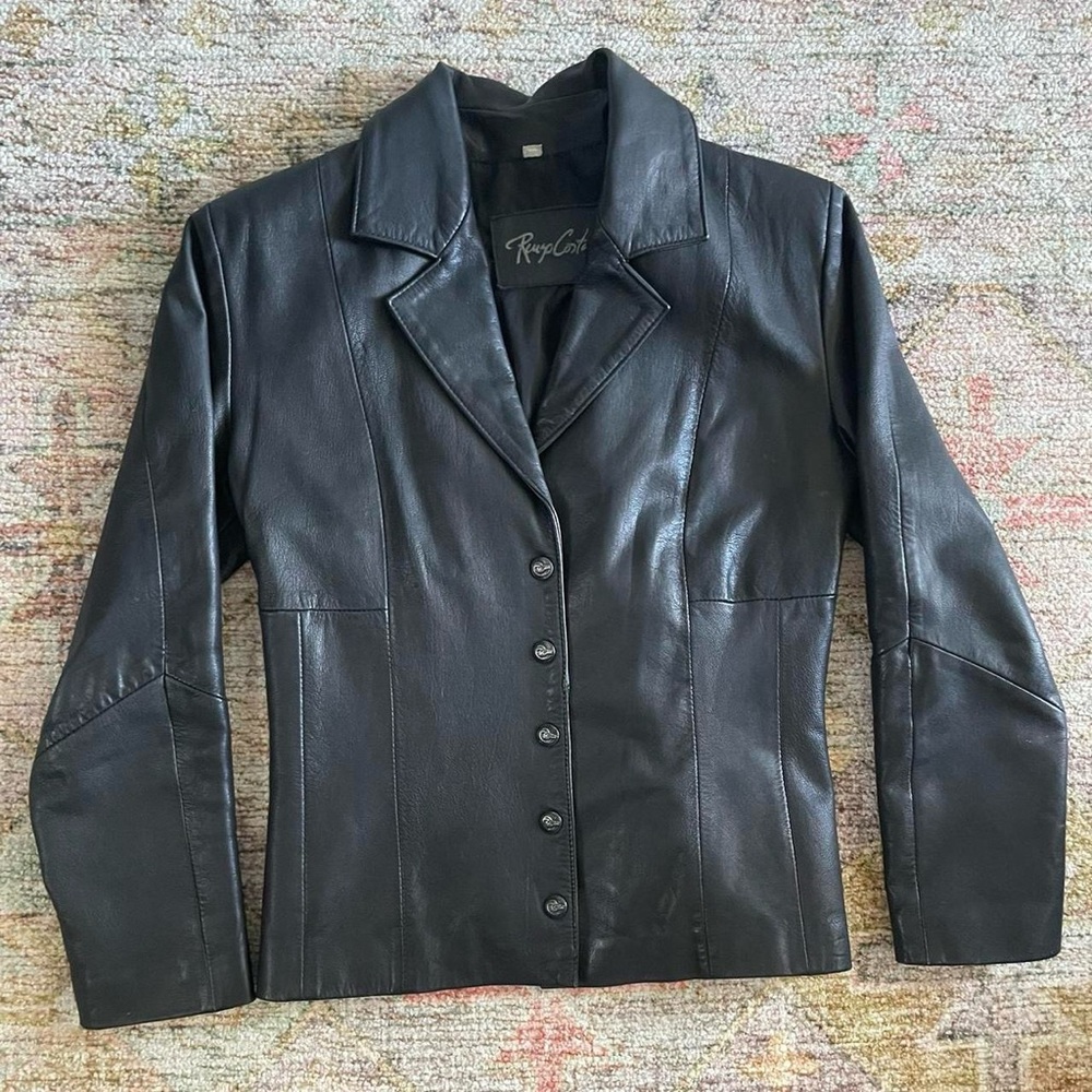 Leather jacket